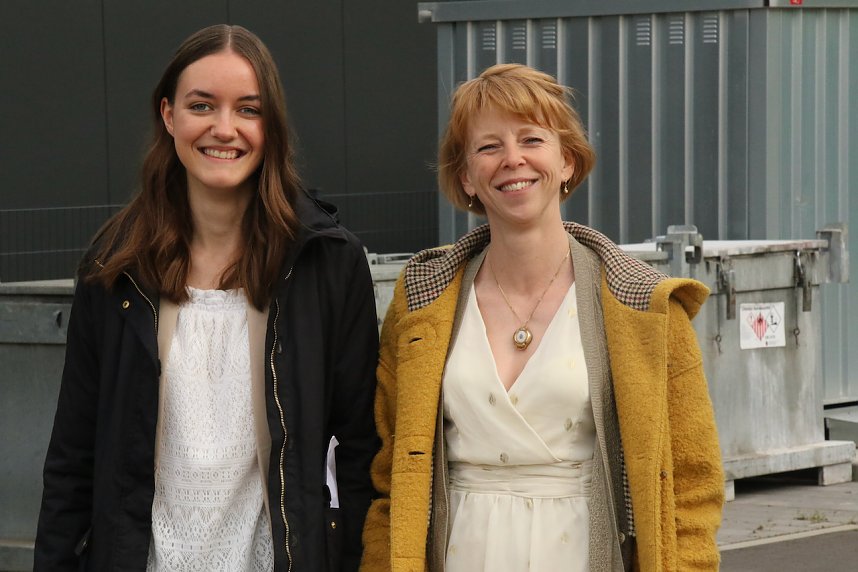 Jahresempfang von Stadt und Hochschule auf dem Hof der neuen Feuerwache