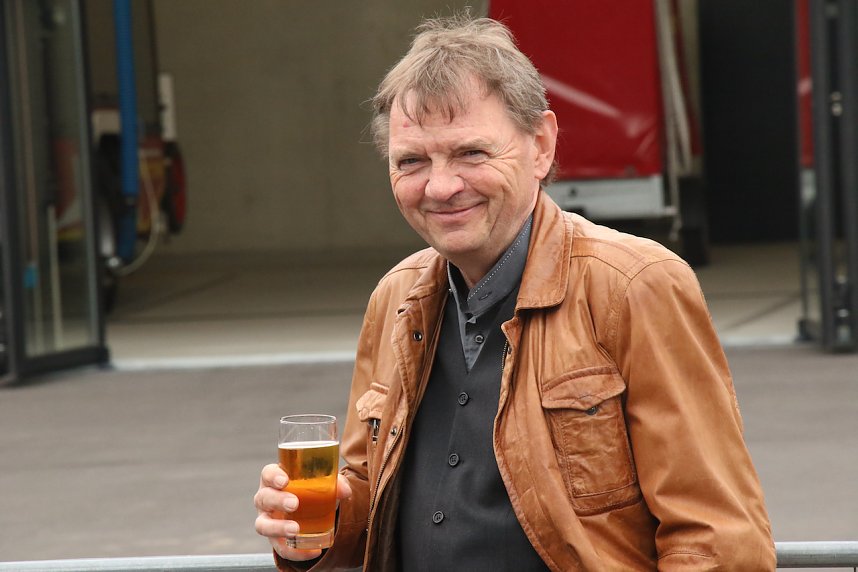 Jahresempfang von Stadt und Hochschule auf dem Hof der neuen Feuerwache