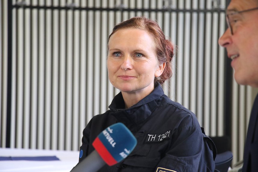 Besuch bei der Nordh&auml;user Hundestaffel