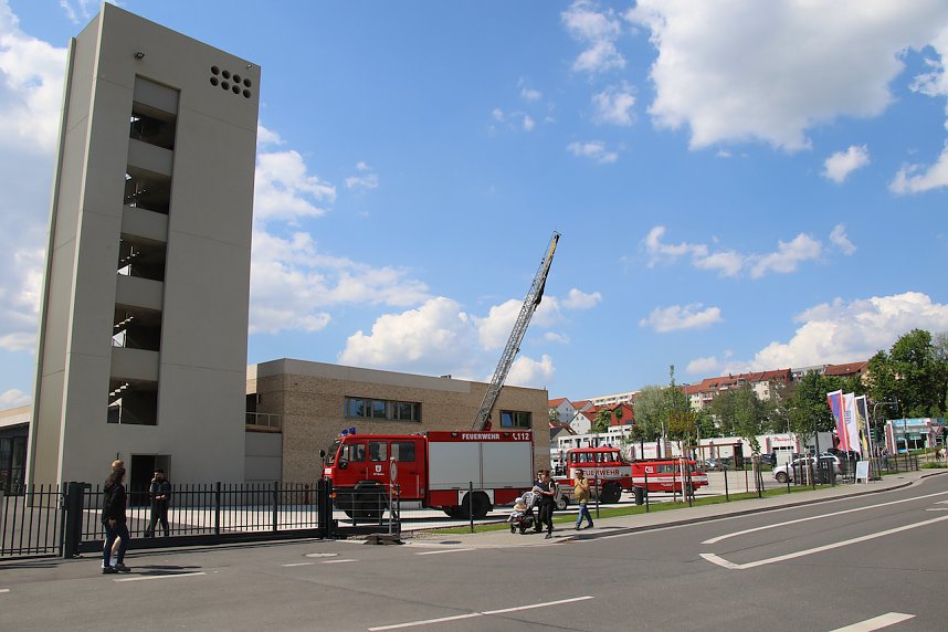 Tag der offenen T&uuml;r bei der neuen Nordh&auml;user Feuerwache