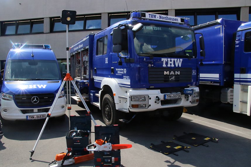 Tag der offenen T&uuml;r bei der neuen Nordh&auml;user Feuerwache
