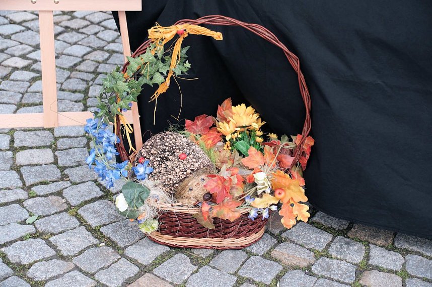 Geranienmarkt am Rathaus