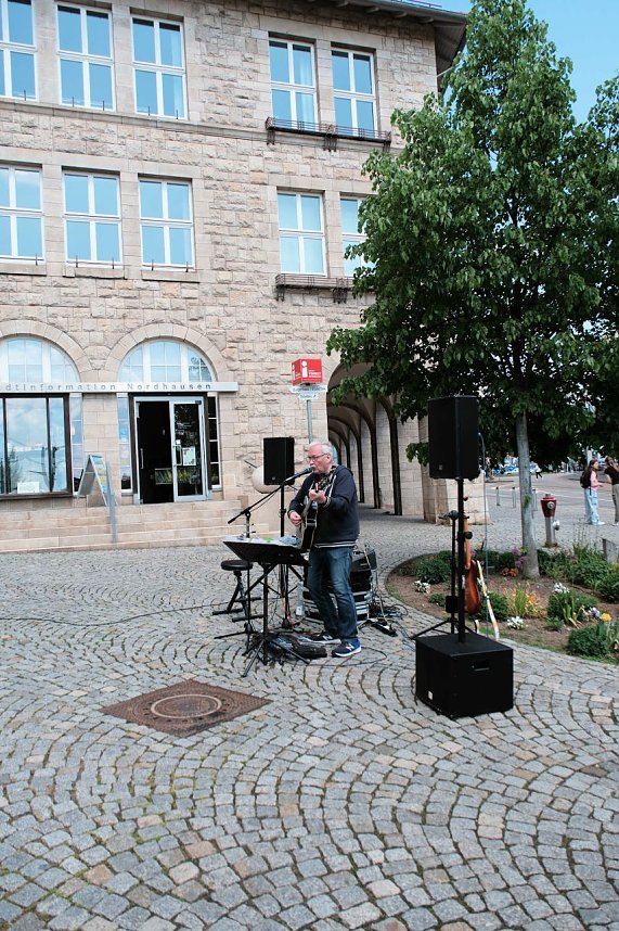Geranienmarkt am Rathaus