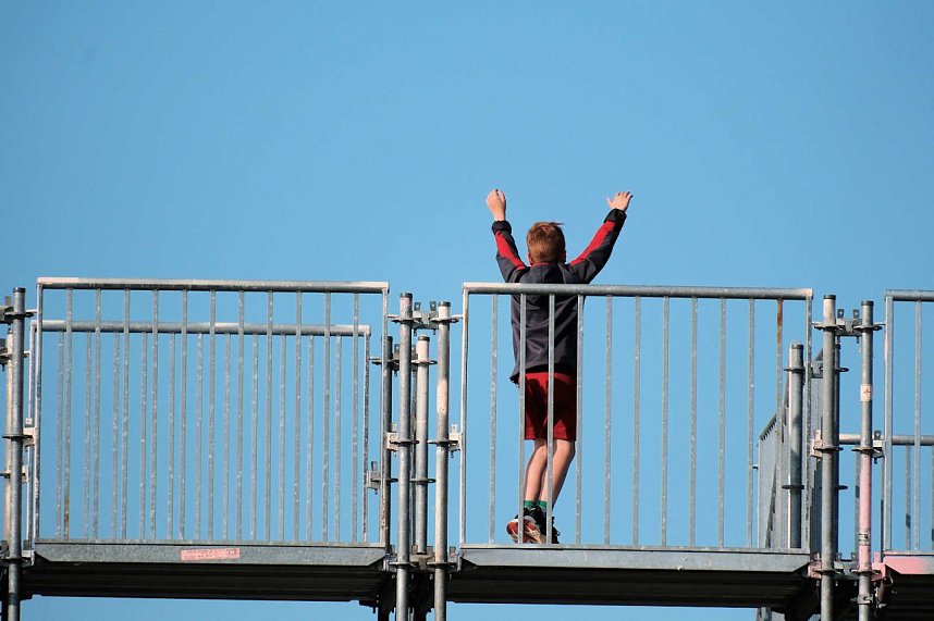 Am Stausee in Kelbra