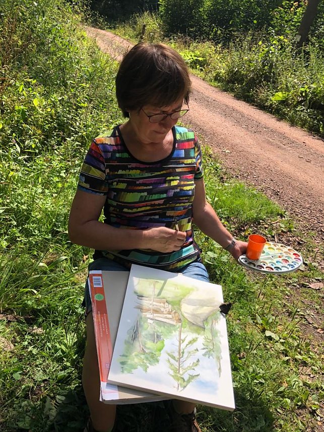 Ausstellung von Dorothea Schomburg in der Stabkirche