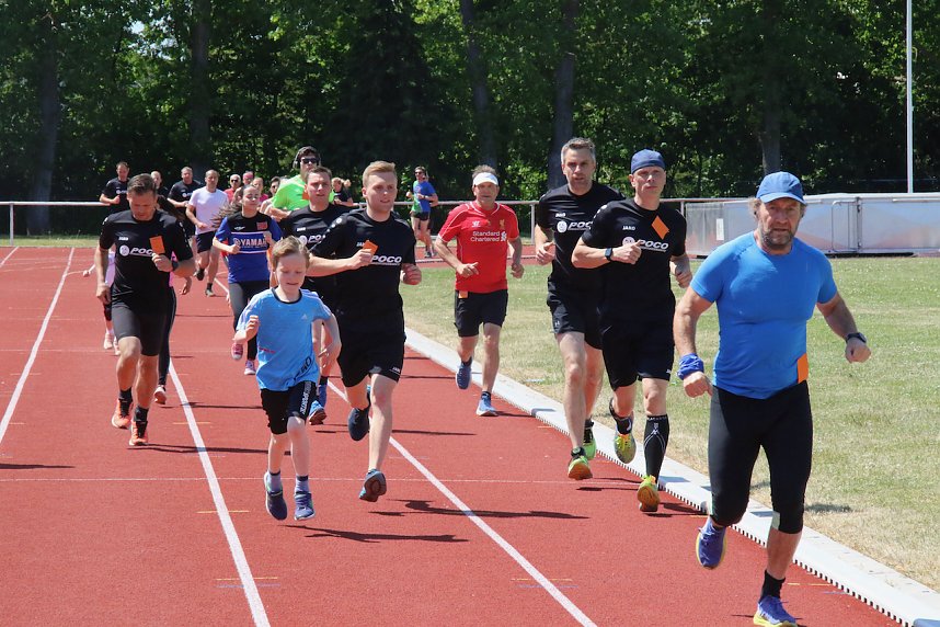 8. Nordh&auml;user Mukolauf auf dem Hohekreuz-Sportplatz