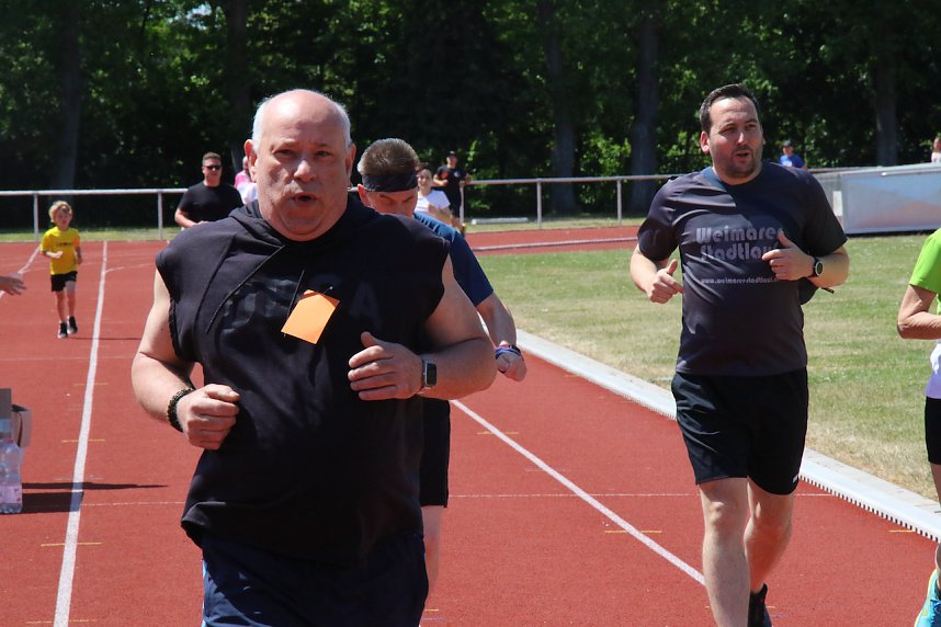8. Nordh&auml;user Mukolauf auf dem Hohekreuz-Sportplatz