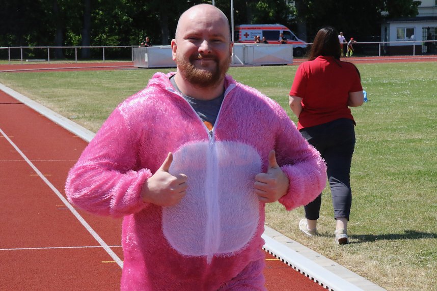 8. Nordh&auml;user Mukolauf auf dem Hohekreuz-Sportplatz