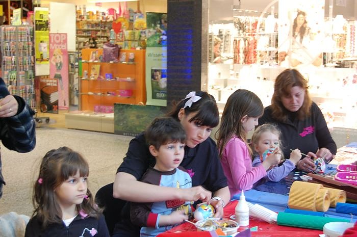 Sonntagseinkauf in der Galerie