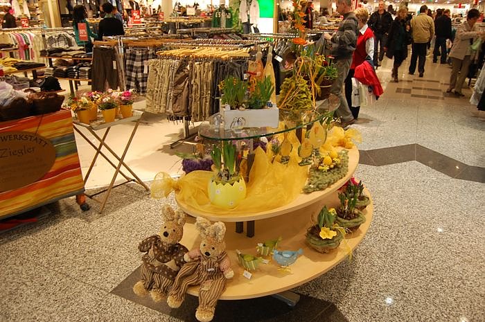 Sonntagseinkauf in der Galerie