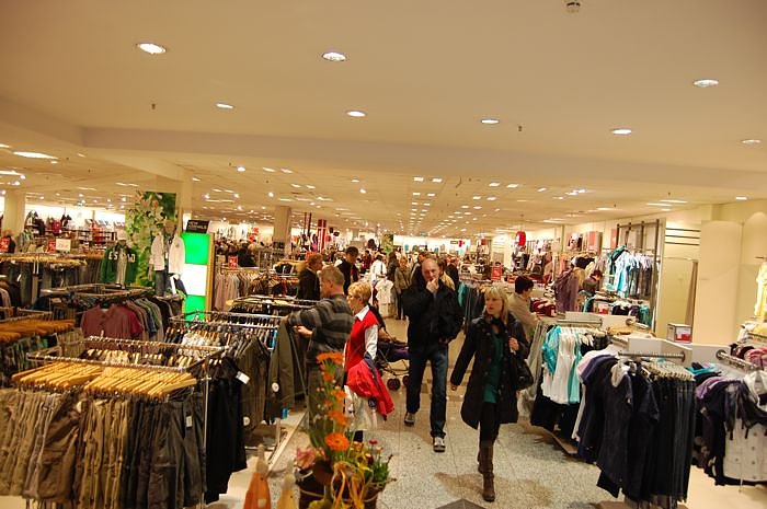 Sonntagseinkauf in der Galerie