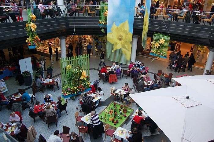 Sonntagseinkauf in der Galerie