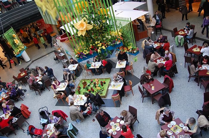 Sonntagseinkauf in der Galerie