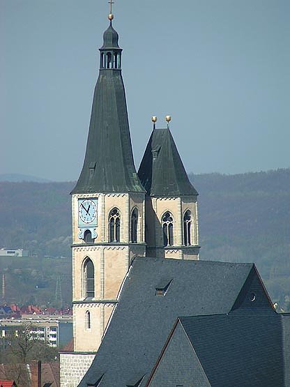 &Uuml;ber den D&auml;chern der Stadt