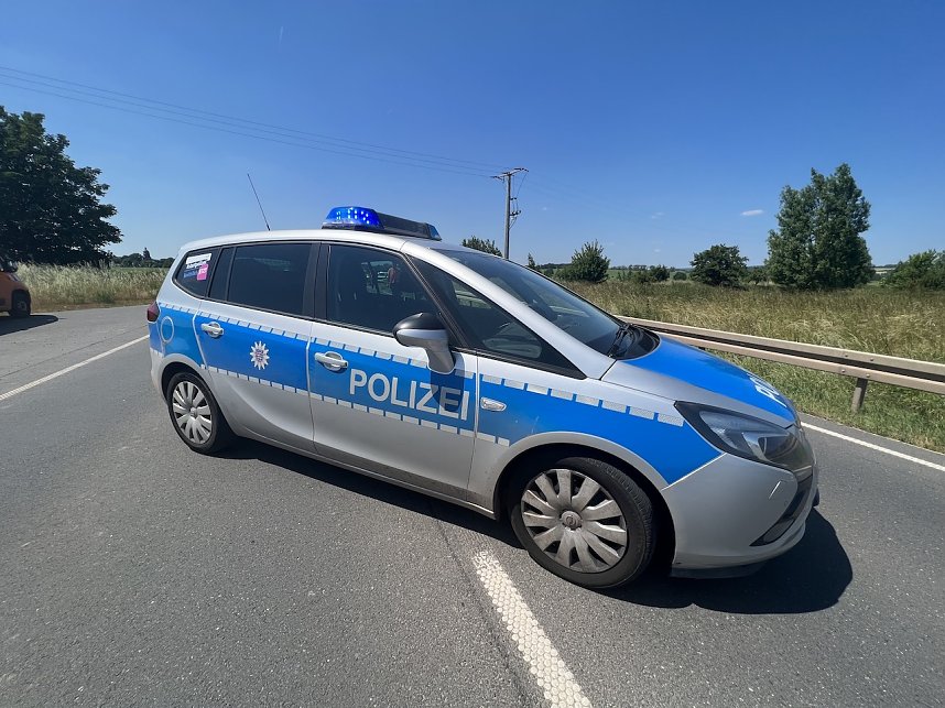 Unfall heute Mittag bei Bielen