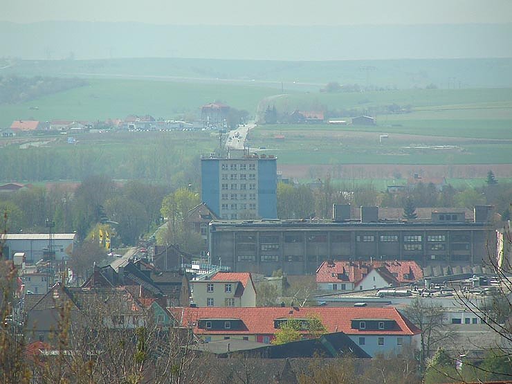 &Uuml;ber den D&auml;chern der Stadt