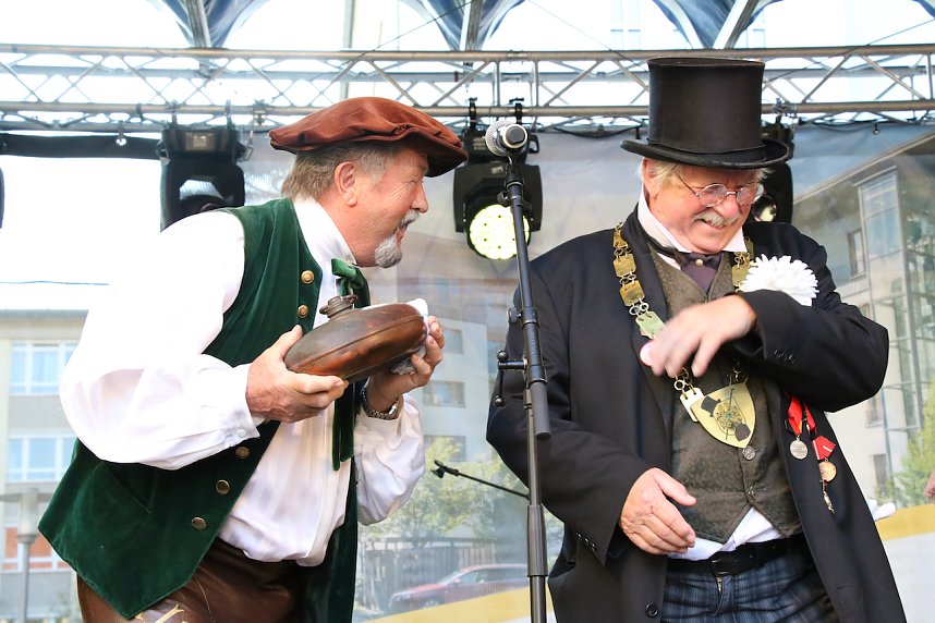 Ein Fest - zwei Verabschiedungen, am Nachmittag ging das 53. Rolandsfest in Nordhausen zu Ende