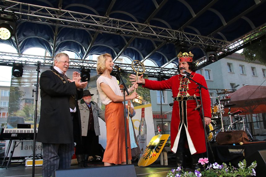 Ein Fest - zwei Verabschiedungen, am Nachmittag ging das 53. Rolandsfest in Nordhausen zu Ende