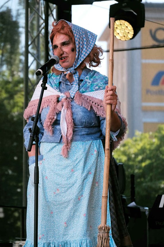 Peter Blei unterwegs auf dem 53. Rolandsfest