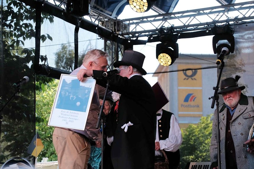 Peter Blei unterwegs auf dem 53. Rolandsfest