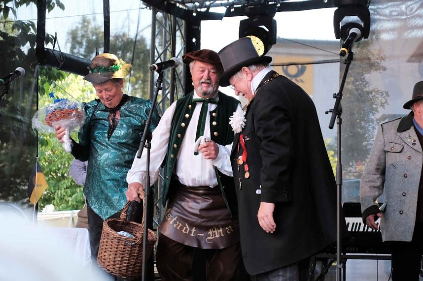 Peter Blei unterwegs auf dem 53. Rolandsfest