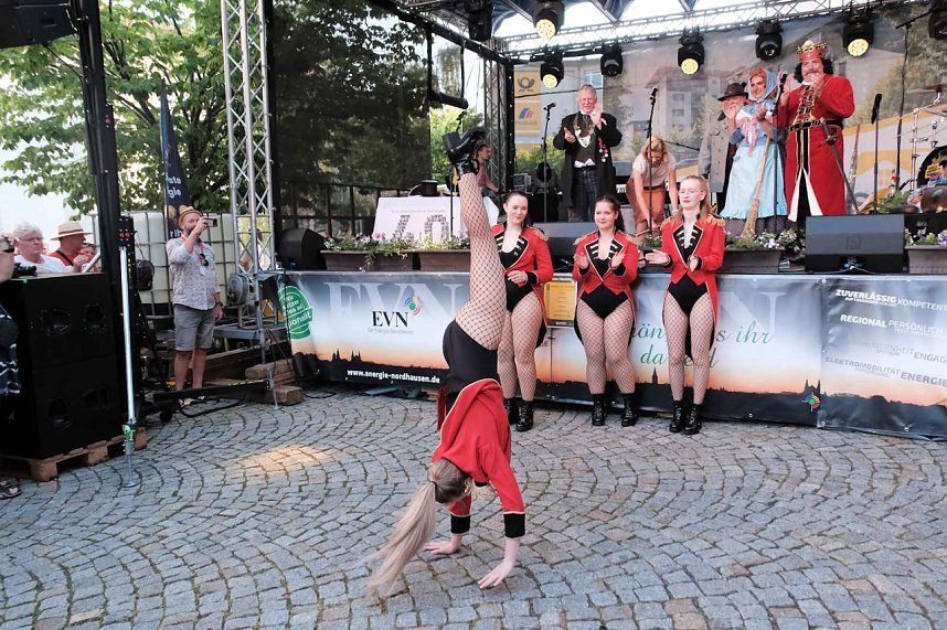 Peter Blei unterwegs auf dem 53. Rolandsfest