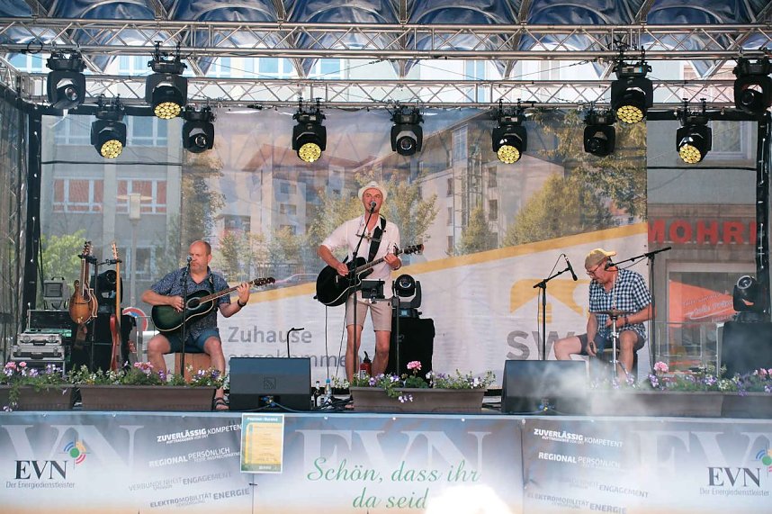 Peter Blei unterwegs auf dem 53. Rolandsfest