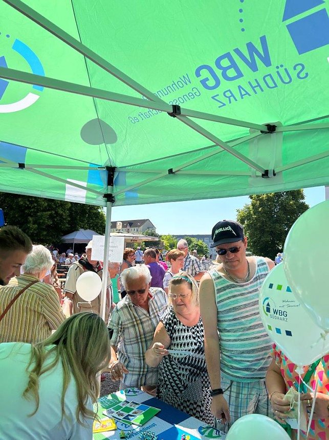 Nachbarschaftsfest der WBG S&uuml;dharz