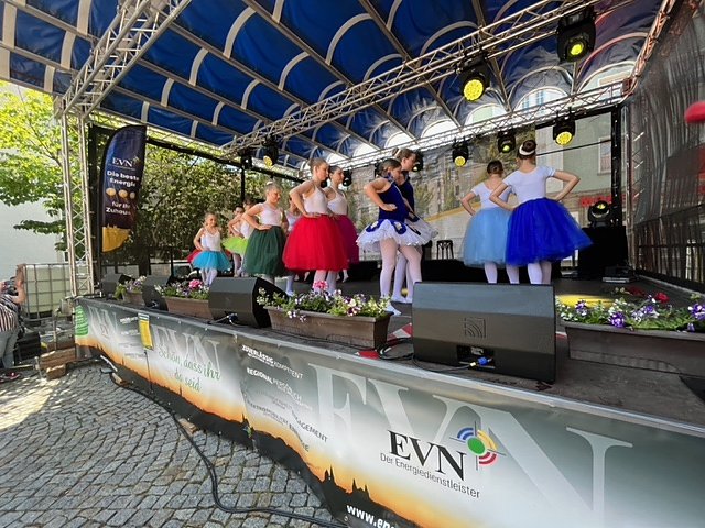 Radevas Eleven auf dem Rolandsfest