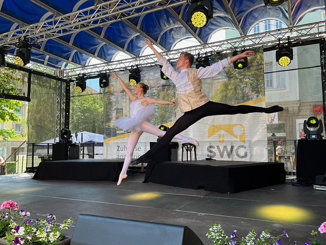 Radevas Eleven auf dem Rolandsfest