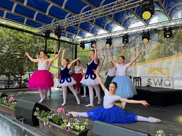 Radevas Eleven auf dem Rolandsfest