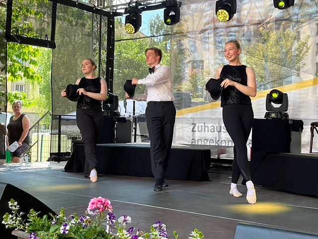 Radevas Eleven auf dem Rolandsfest