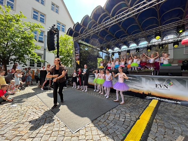 Radevas Eleven auf dem Rolandsfest