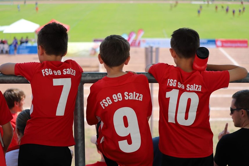 Die Junioren der FSG '99 Salza waren in Halle erfolgreich