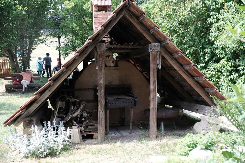 Peter Blei auf dem 31. Kunstmarkt in Friedrichsrode