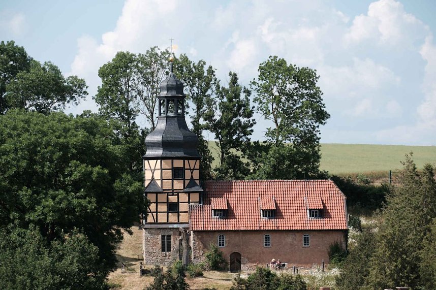 Peter Blei auf dem 31. Kunstmarkt in Friedrichsrode