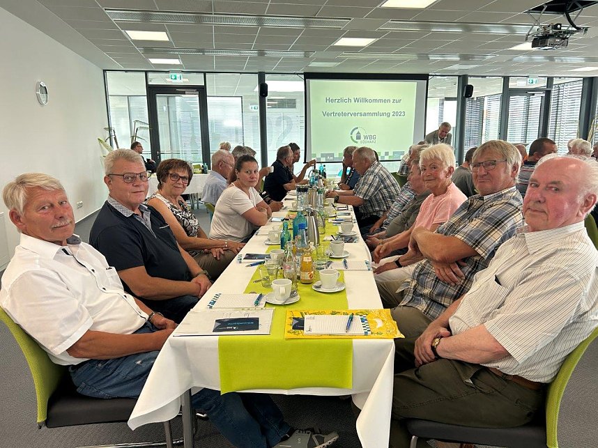 Vertreterversammlung bei der WBG S&uuml;dharz