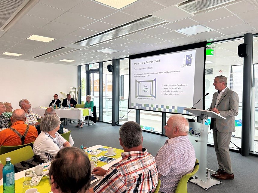 Vertreterversammlung bei der WBG S&uuml;dharz