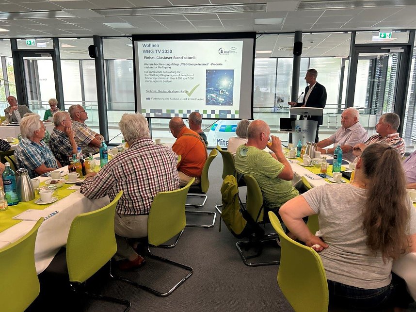 Vertreterversammlung bei der WBG S&uuml;dharz