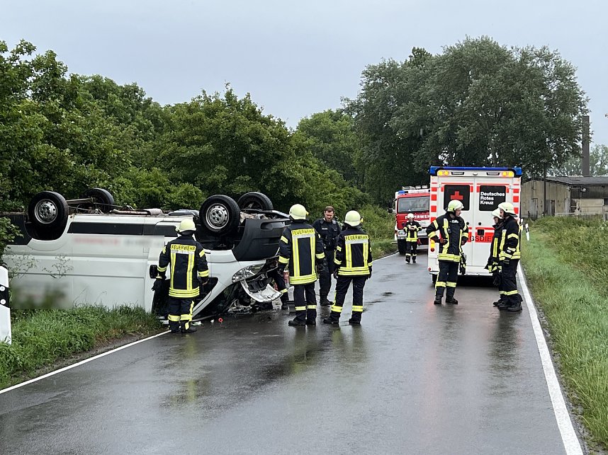 Unfall bei Steinbr&uuml;cken