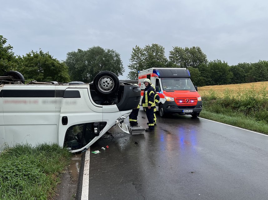 Unfall bei Steinbr&uuml;cken