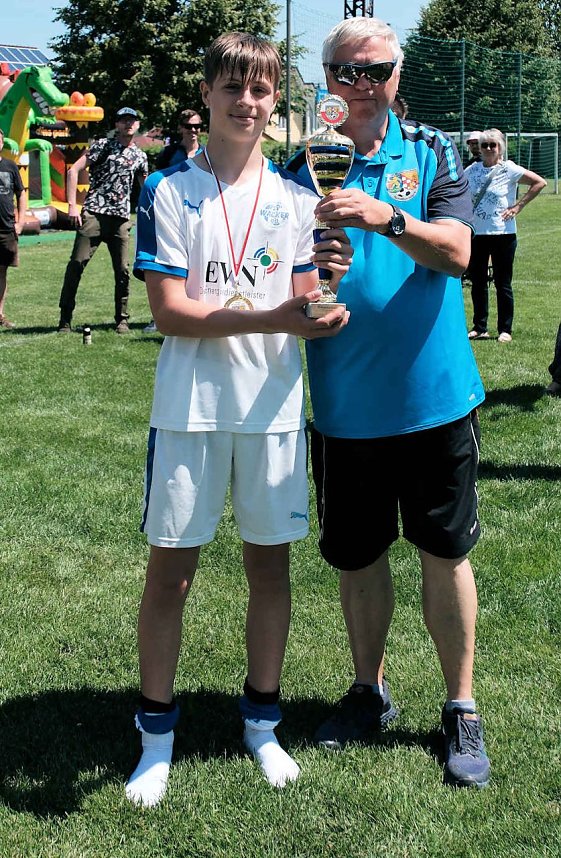 Wackers D-Junioren triumphieren im Pokalendspiel in Berta