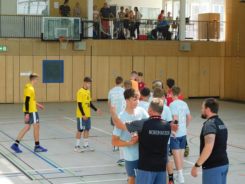 Nordh&auml;user B-Junioren sind drittbeste mitteldeutsche Mannschaft