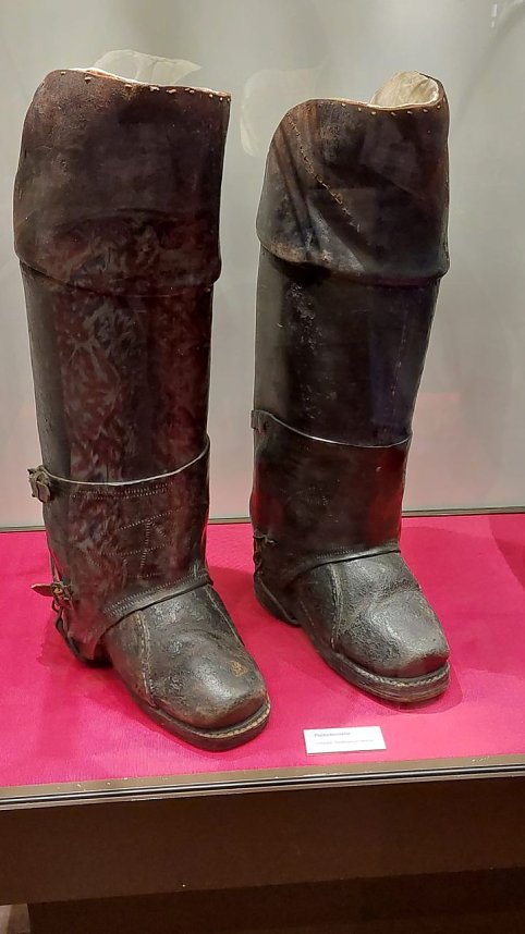 Reisen um 1800: Postreiterstiefel