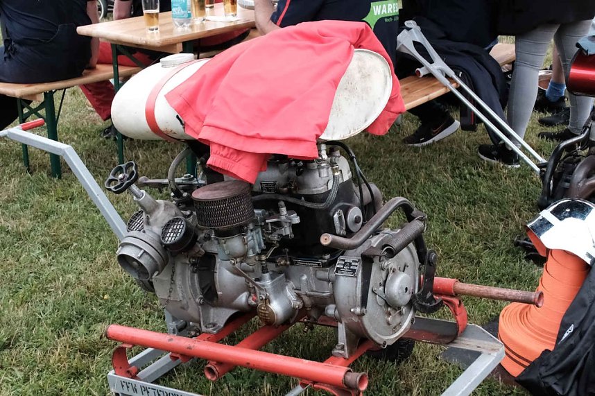 Feuerwehrwettkampf zur 750. Jahrfeier in Petersdorf