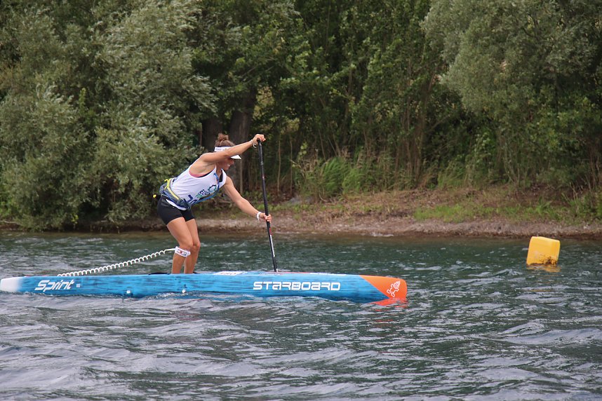 Grand Slam auf dem Wasser: beim EVN Sup Cup traf sich heute wieder die Elite der Stehpaddler auf dem Sundh&auml;user See