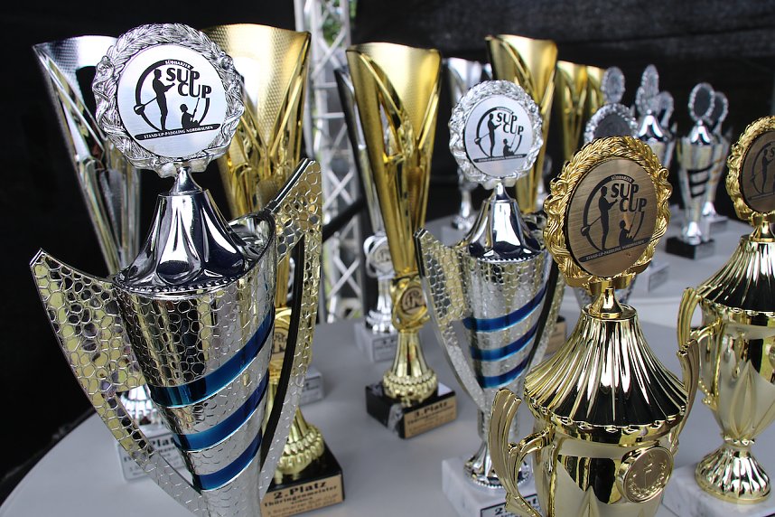 Grand Slam auf dem Wasser: beim EVN Sup Cup traf sich heute wieder die Elite der Stehpaddler auf dem Sundh&auml;user See