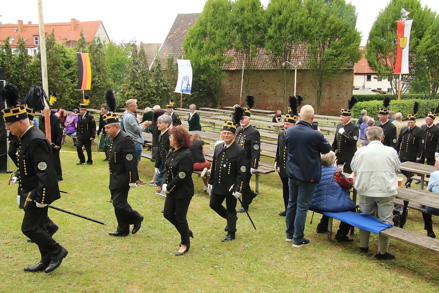 Er&ouml;ffnung des Bleicher&ouml;der Bergmannsfestes