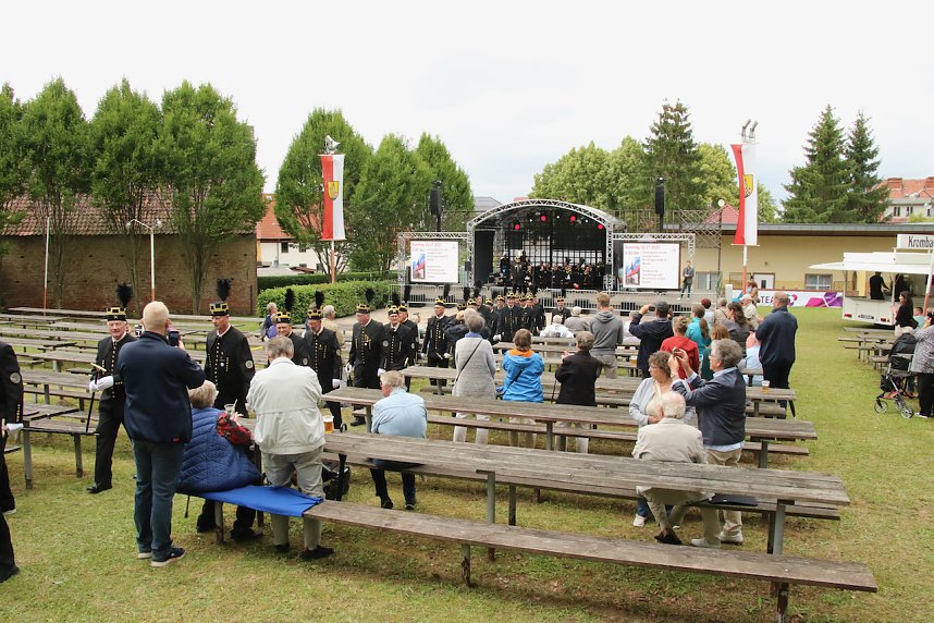 Er&ouml;ffnung des Bleicher&ouml;der Bergmannsfestes