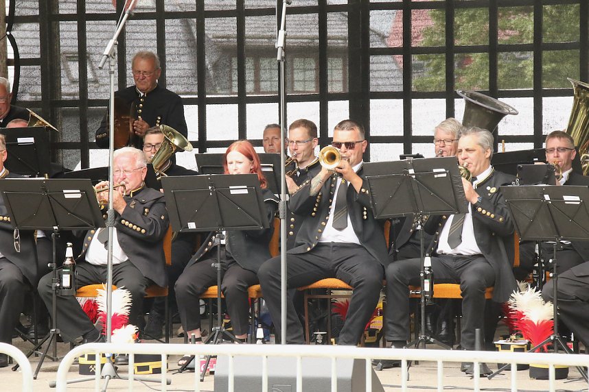 Er&ouml;ffnung des Bleicher&ouml;der Bergmannsfestes